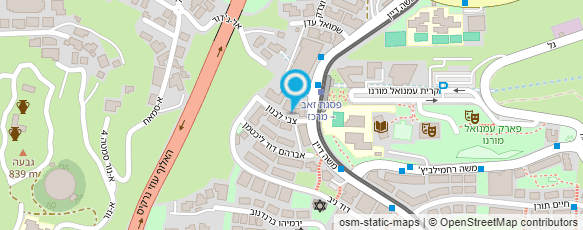 מפת הגעה אל יגאל ממן - צלם