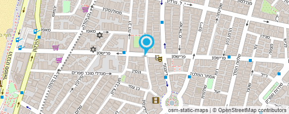 מפת הגעה אל סטודיו Sweatshop