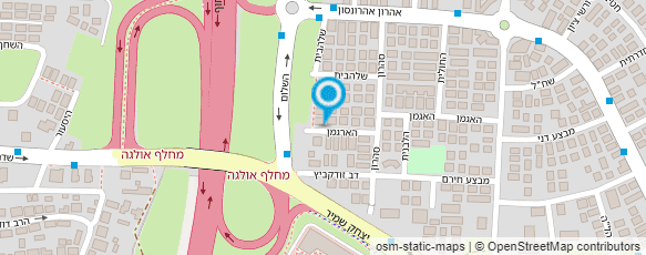 מפת הגעה אל אתנחתא אירועים בטבע (בים)