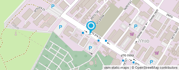 מפת הגעה אל קונדיטוריה רונאל