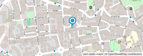 מפת הגעה אל עו"ד לוין אנה