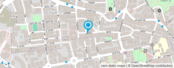 מפת הגעה אל עו"ד לוין אנה