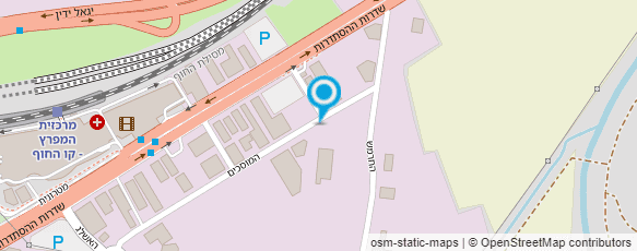 מפת הגעה אל ספלאש בריכות שחייה בע"מ