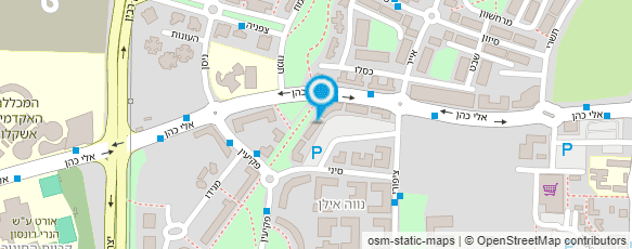 מפת הגעה אל אלישבע סבג מעצבת שמלות