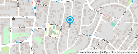 מפת הגעה אל שימרית עיצוב שיער