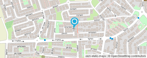 מפת הגעה אל דניאל מיכאלי עיצוב פנים