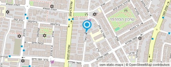 מפת הגעה אל ענבר תרשיש איפור מקצועי