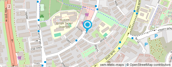 מפת הגעה אל שלומי האינסטלטור