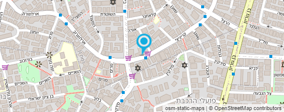 מפת הגעה אל ר.צ.-אינסטלציה וסניטציה