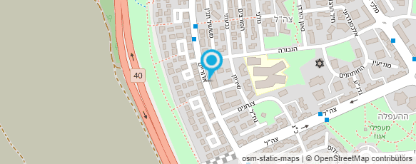 מפת הגעה אל עוגות ידי זהבה