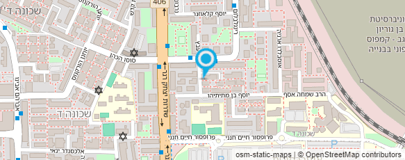 מפת הגעה אל הבית במתתיהו