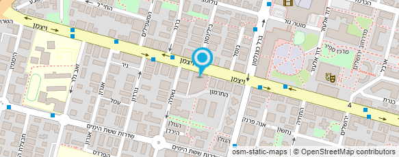 מפת הגעה אל שניצל 20 טעמים כפ"ס