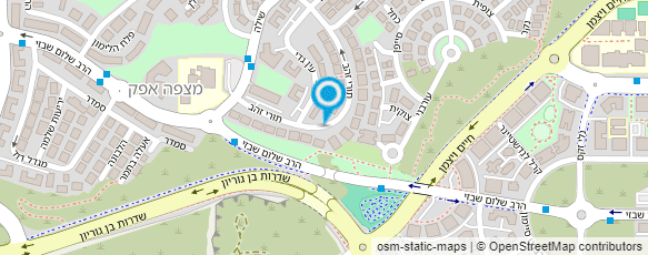 מפת הגעה אל עו"ד אברהם יאיר