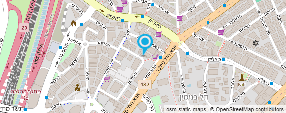 מפת הגעה אל בודי פארם