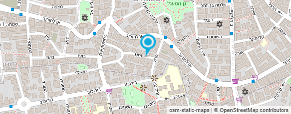 מפת הגעה אל עו"ד עוזי(עזרא) נח