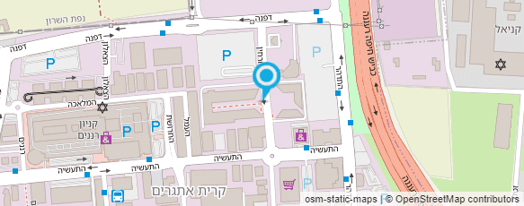 מפת הגעה אל בנק מזרחי טפחות