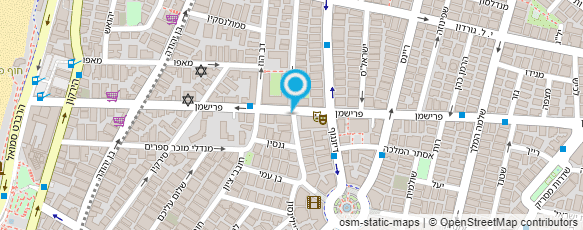 מפת הגעה אל סיון יעקובי - עיסוי רפואי