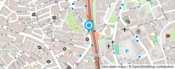 מפת הגעה אל שרה ישורון -מספרה