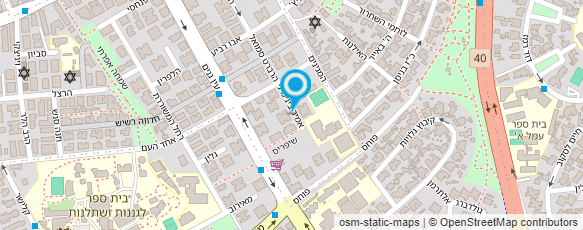 מפת הגעה אל אסף מזרחי