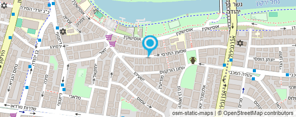 מפת הגעה אל אהוד דרש - מטפל במגע ותנועה