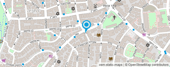 מפת הגעה אל עו"ד בן-הדור אברהם