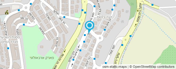 מפת הגעה אל טיפ טופ