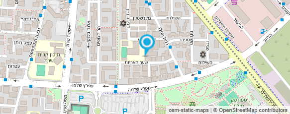 מפת הגעה אל מאדאם בורלה - קינוחים ללא גלוטן