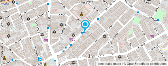 מפת הגעה אל מכולת אלי