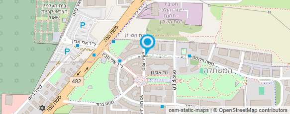 מפת הגעה אל עו"ד שנהר תומר