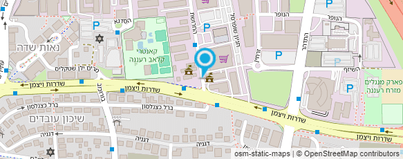 מפת הגעה אל אבי א.ג.מ