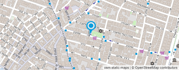 מפת הגעה אל ברברה שור מתנות-Barbara Shaw Gifts