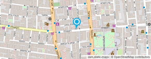 מפת הגעה אל לודמילה קוסמטיקאית פרא רפואית