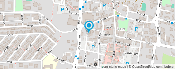 מפת הגעה אל עו"ד מועלם כנפו טלאור