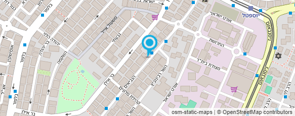 מפת הגעה אל חנה לוי קוסמטיקאית רפואית