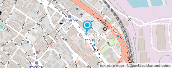 מפת הגעה אל אייזיק; נסים; רוזקובסקי משרד עו"ד