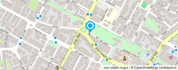 מפת הגעה אל שיר שחר תוספות שיער