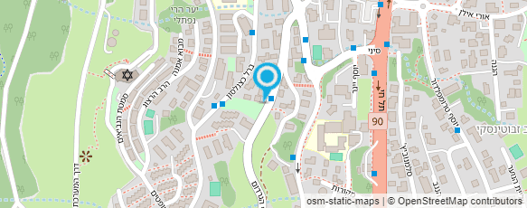 מפת הגעה אל משה זפרני מפת הגעה אל משה זפרני