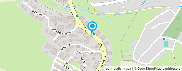 מפת הגעה אל מעבדת הרמה - יעקב מוסבכר