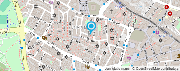 מפת הגעה אל עו"ד בצלאל עמואל