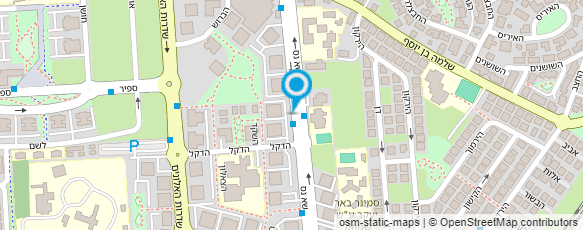 מפת הגעה אל רינת רחימי-איפור ושיער לכלות ולערב