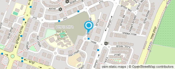 מפת הגעה אל HR cosmetics by hen revivo