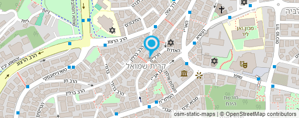 מפת הגעה אל צוריה - טיפול לאיזון גוף נפש