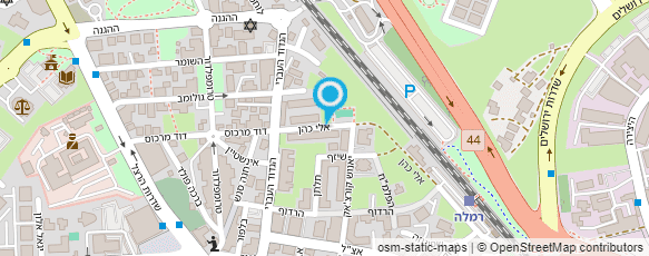 מפת הגעה אל מרים ברששת - מאפרת מקצועית