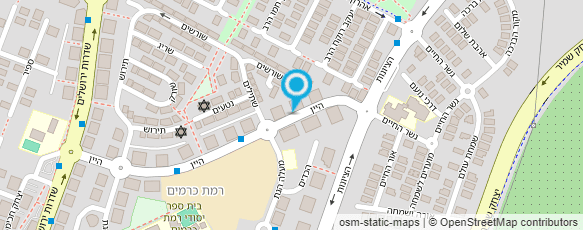 מפת הגעה אל קרן פיזיותרפיה ושיקום