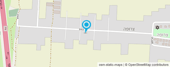 מפת הגעה אל עו"ד גיתיאת אסף