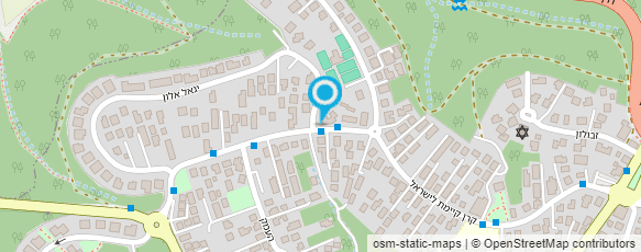 מפת הגעה אל גן החיות של אמיר