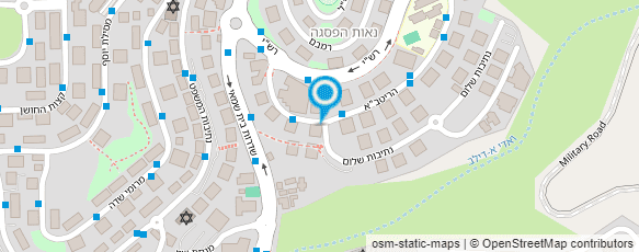 מפת הגעה אל אולפן רות קאופמן