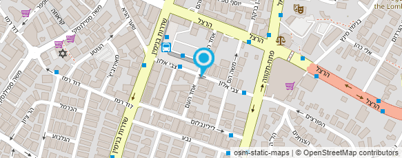 מפת הגעה אל דהן שלומי - עיצוב שיער