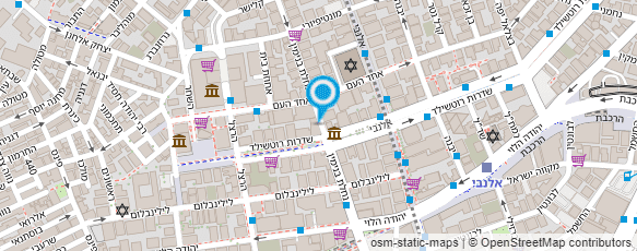 מפת הגעה אל חומוס אבו מרואן