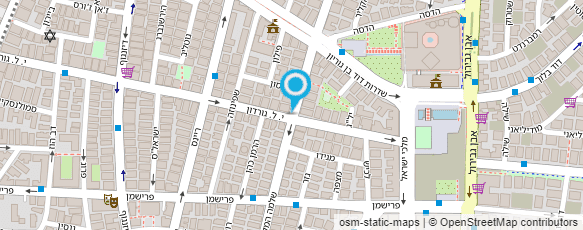 מפת הגעה אל שירן מן Shiran Mann